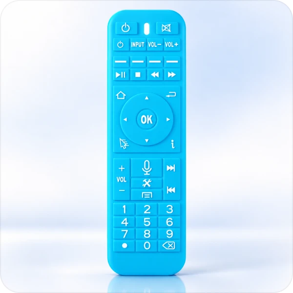 保护套_2x SuperBox Voice Command Remote Rubber Case