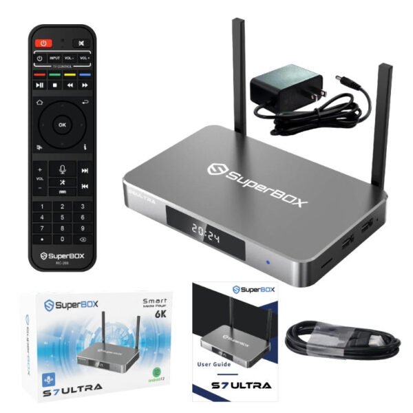 SuperBox S7 Ultra 2026 Live TV Media Player