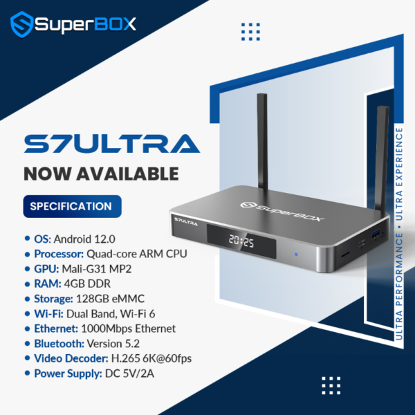 1 SuperBox S7 Ultra (Advanced Edition)